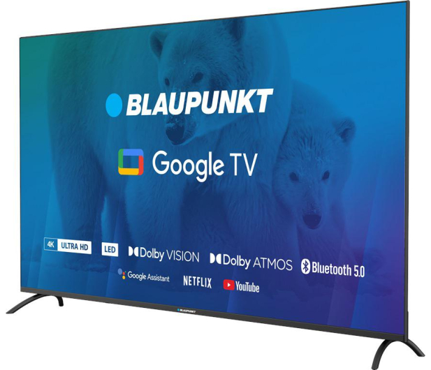 Blaupunkt 65UBG6000S LED UHD, GOOGLE TV, HDR, DVB-T2/HEVC - 1377695 - zdjęcie 2